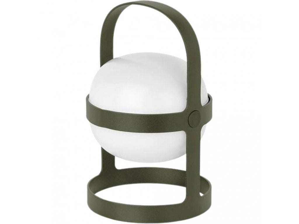 Rosendahl Bärbar bordslampa SOFT SPOT 34 cm, LED, olivgrön