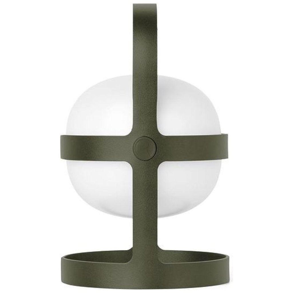 Rosendahl Bärbar bordslampa SOFT SPOT 25 cm, LED, olivgrön