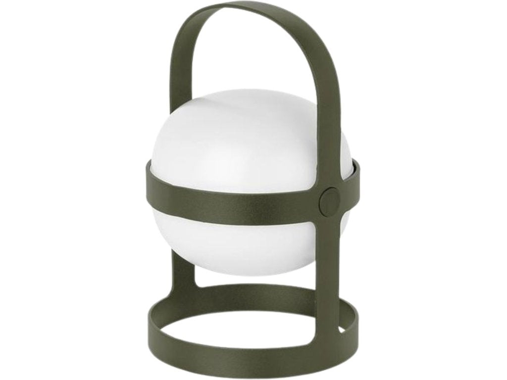 Rosendahl Bärbar bordslampa SOFT SPOT 25 cm, LED, olivgrön