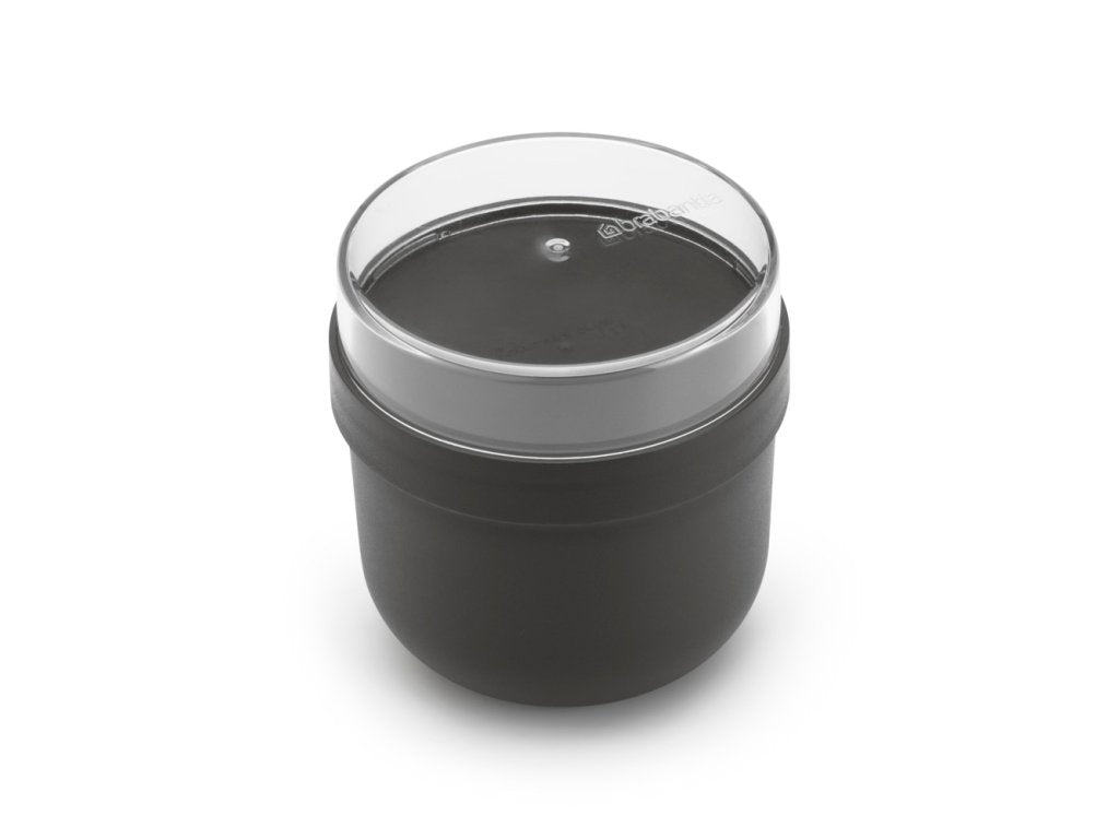 Brabantia Lunchskål MAKE & TAKE 500 ml, mörkgrå