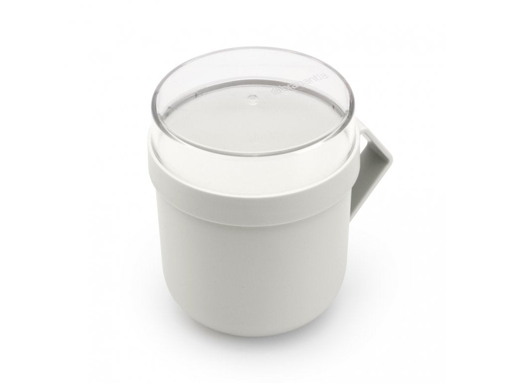Brabantia Lunchburk MAKE & TAKE 600 ml, ljusgrå