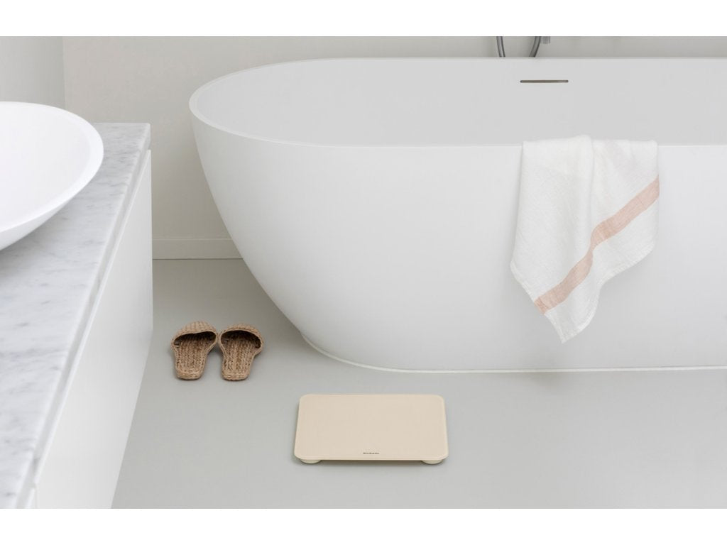 Brabantia Digital kroppsviktsvåg RENEW mjuk beige