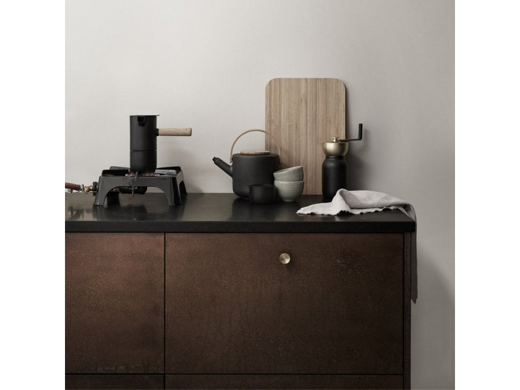 Stelton Espressobryggare för spishäll COLLAR 250 ml, svart