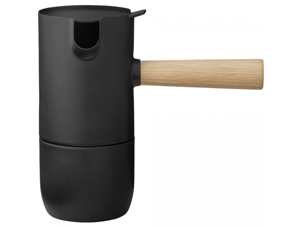 Stelton Espressobryggare för spishäll COLLAR 250 ml, svart