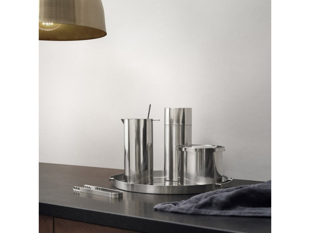 Stelton Serveringsbricka ARNE JACOBSEN 33,5 cm, silver