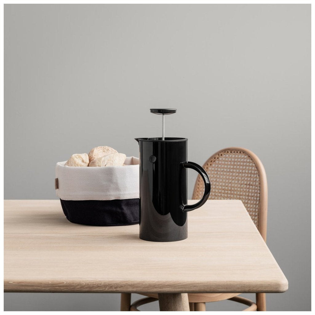 Stelton Fransk presskaffebryggare EM77 1 l, svart