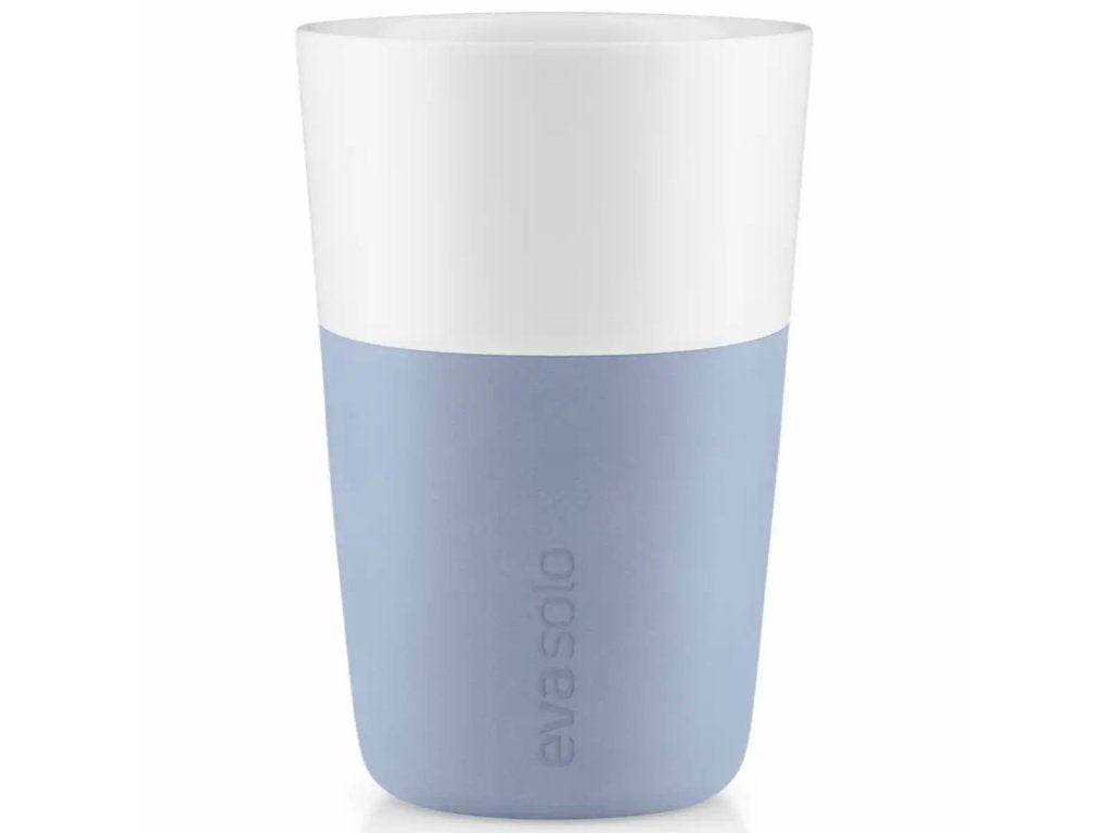 Eva Solo Caffe latte-mugg, set i 2 delar, 360 ml, blå