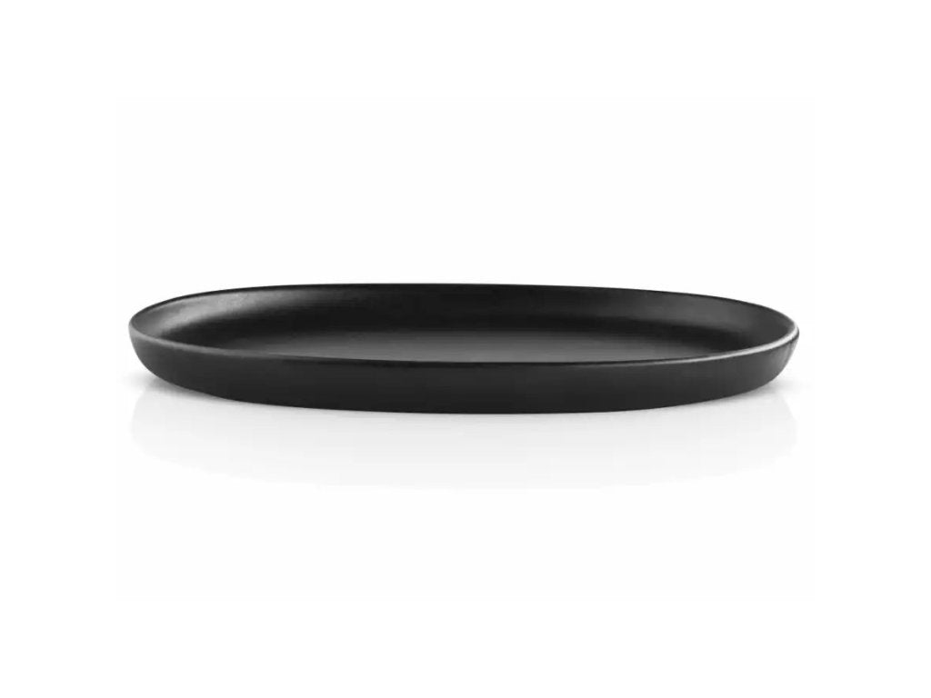Eva Solo Middagstallrik NORDIC KITCHEN 26 cm, oval, svart, stengods