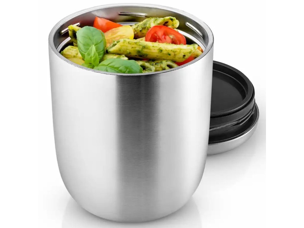 Eva Solo Mattermos TO GO 640 ml, silver/svart, rostfritt stål
