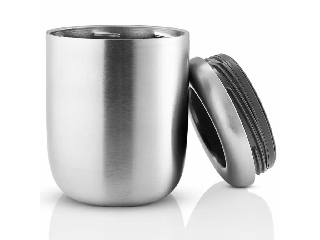 Eva Solo Mattermos TO GO 640 ml, silver/svart, rostfritt stål