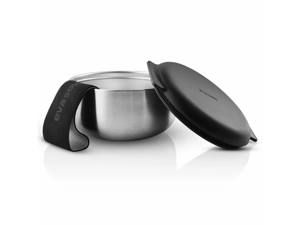 Eva Solo Matlåda TO GO, 750 ml, silver/svart, rostfritt stål