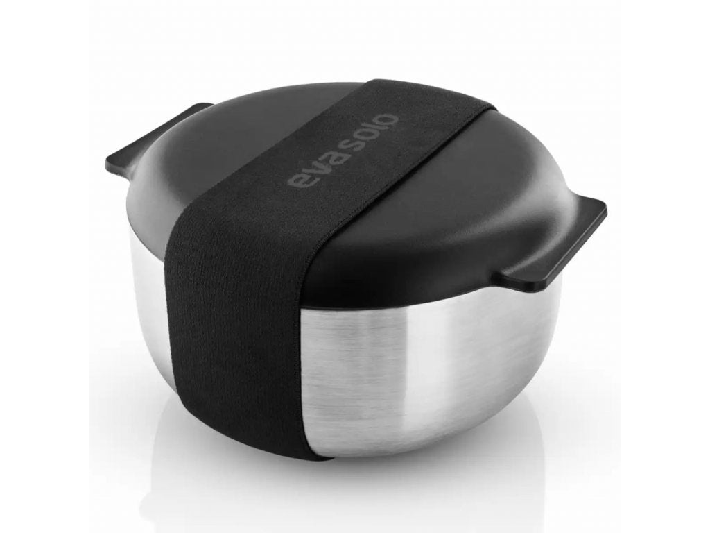 Eva Solo Matlåda TO GO, 750 ml, silver/svart, rostfritt stål