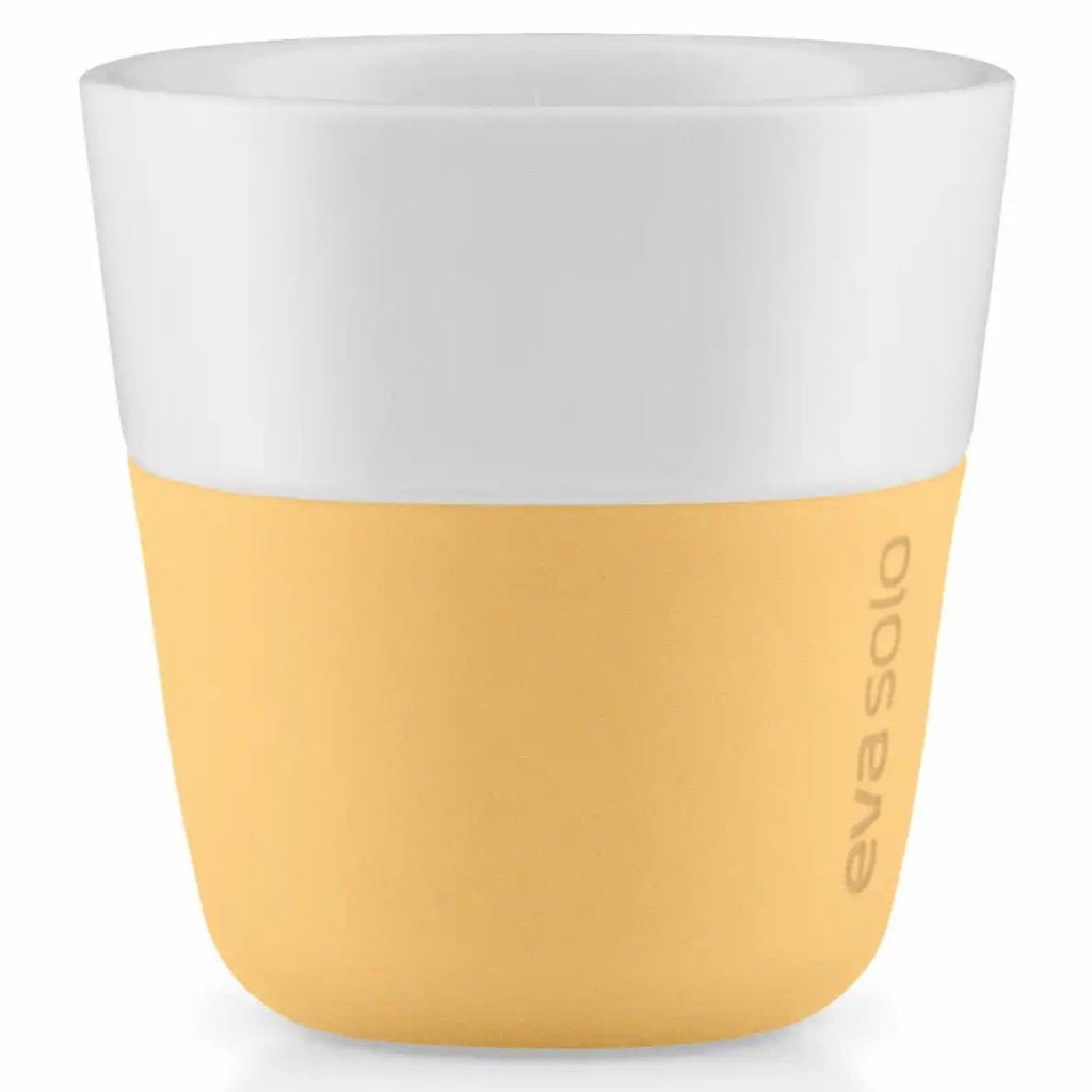 Eva Solo Espressokopp, set i 2 delar, 80 ml, gul