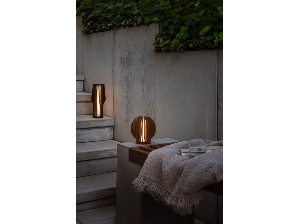 Eva Solo Bordslampa RADIANT 15 cm, LED, ljusbrun, trä