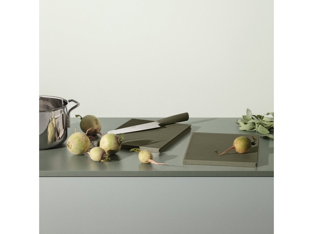 Eva Solo Skärbräda DOUBLE UP GREEN TOOL 29,5 x 43 cm, magnetisk, grön, plast