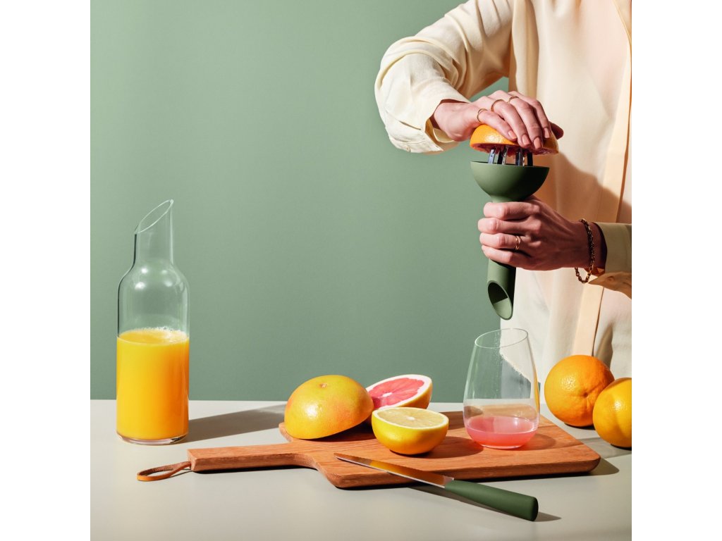Eva Solo Citruspress GREEN TOOL 22 cm, grön, rostfritt stål/plast