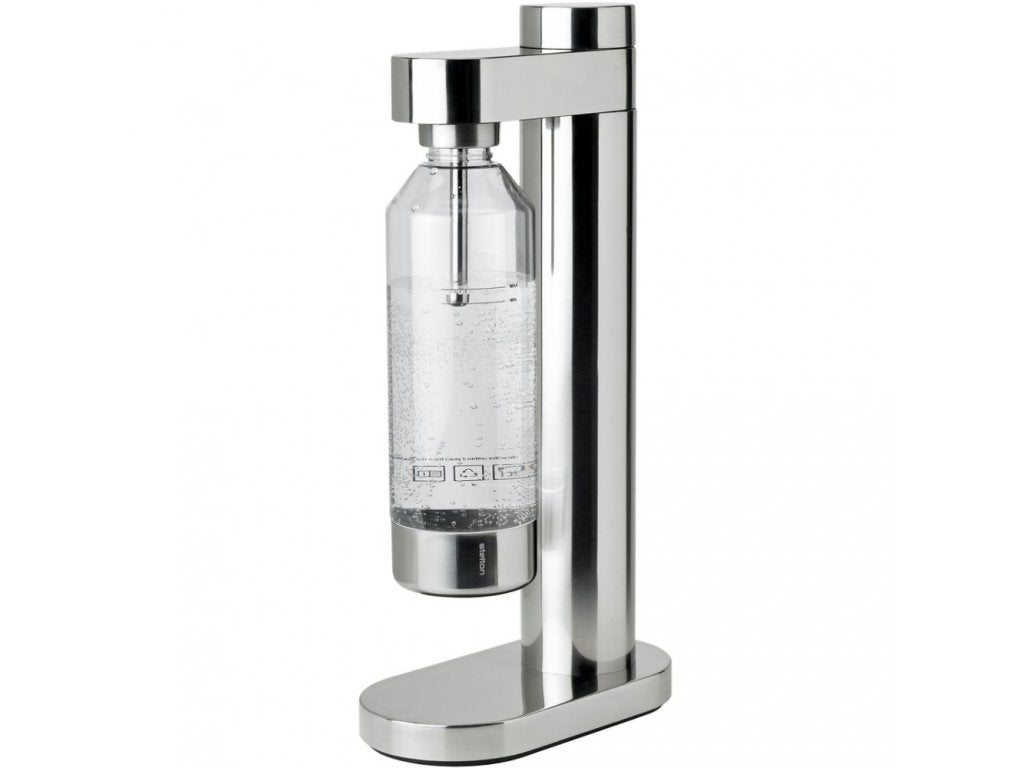 Stelton Kolsyremaskin BRUS 42 cm, silver, rostfritt stål