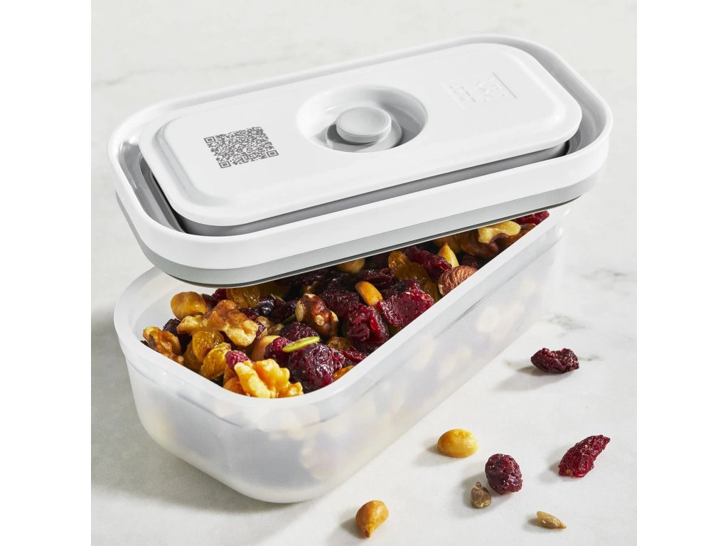 ZWILLING Vakuumbehållare för livsmedel FRESH & SAVE S 400 ml, vit, plast, Zwilling