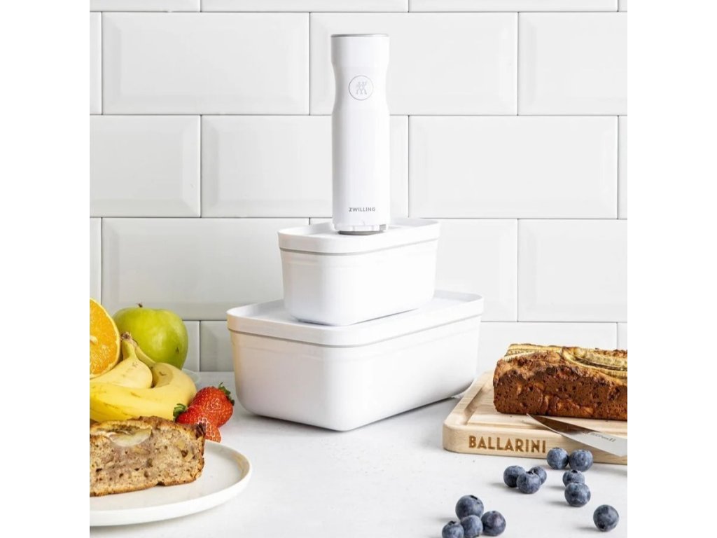 ZWILLING Vakuumlunchlåda FRESH & SAVE S 500 ml, vit, plast, Zwilling