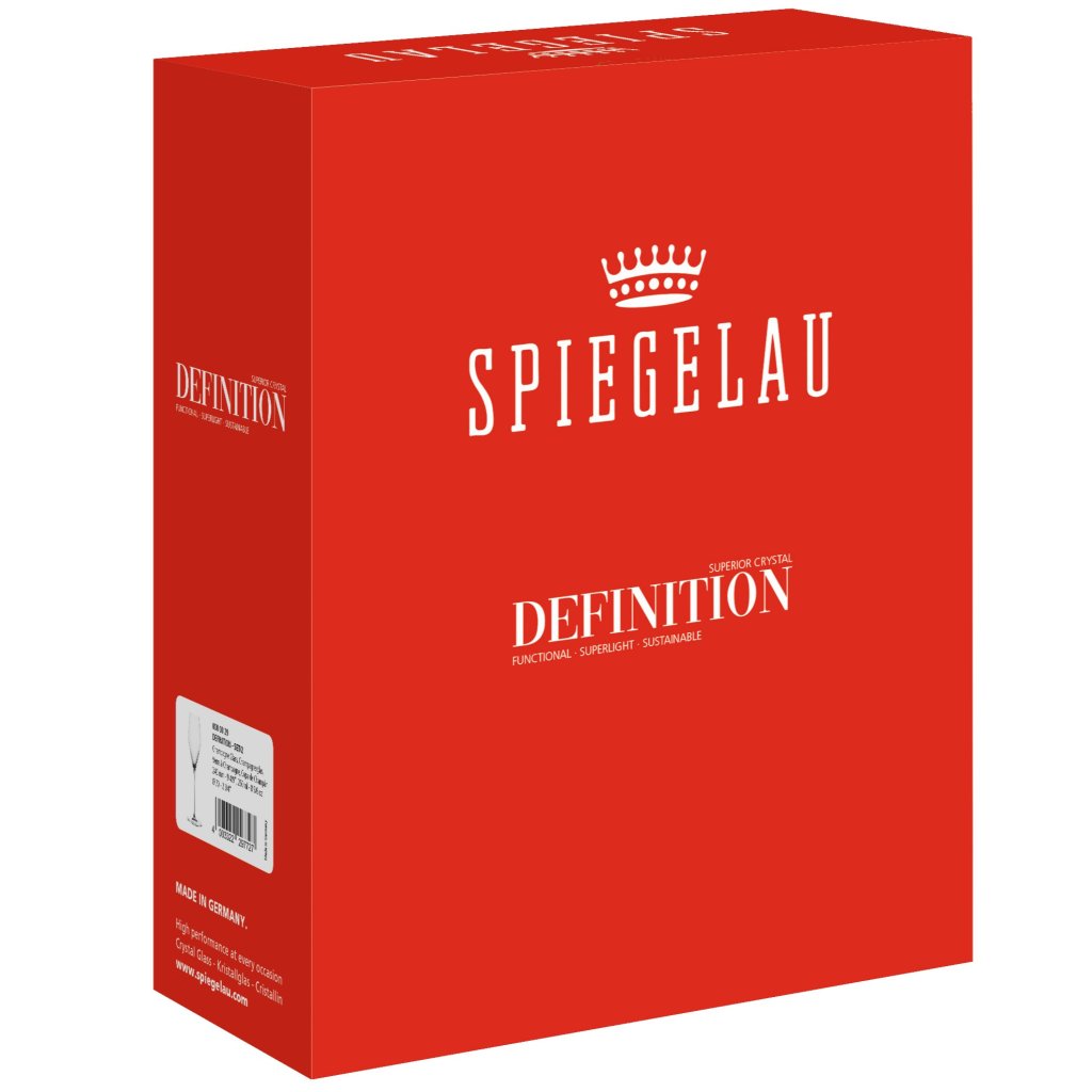 Spiegelau Champagneglas DEFINITION, set i 2, 250 ml, klara