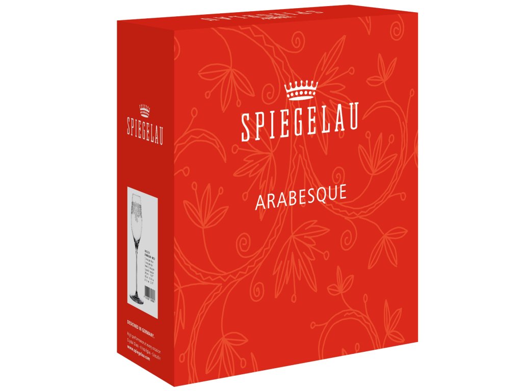 Spiegelau Champagneglas ARABESQUE, set i 2, 300 ml, klara