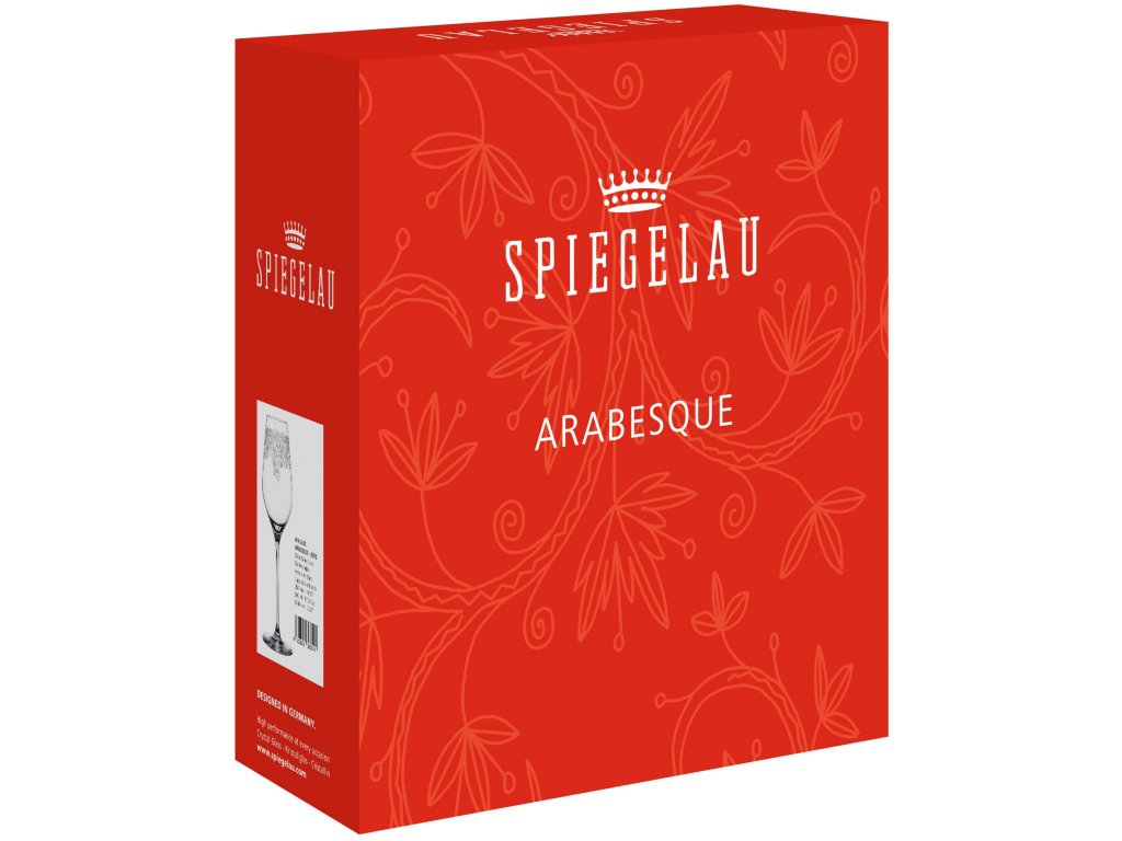 Spiegelau Vitvinsglas ARABESQUE, set i 2, 500 ml, klara