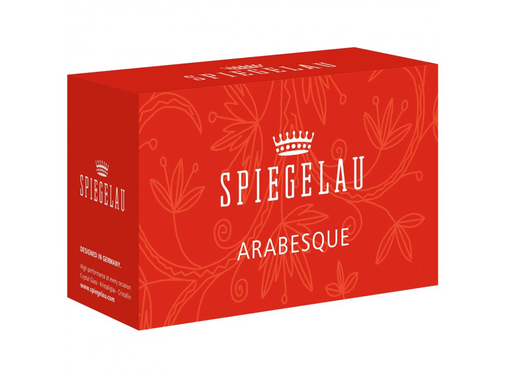 Spiegelau Vattenglas ARABESQUE, set i 2 delar, 460 ml, klart