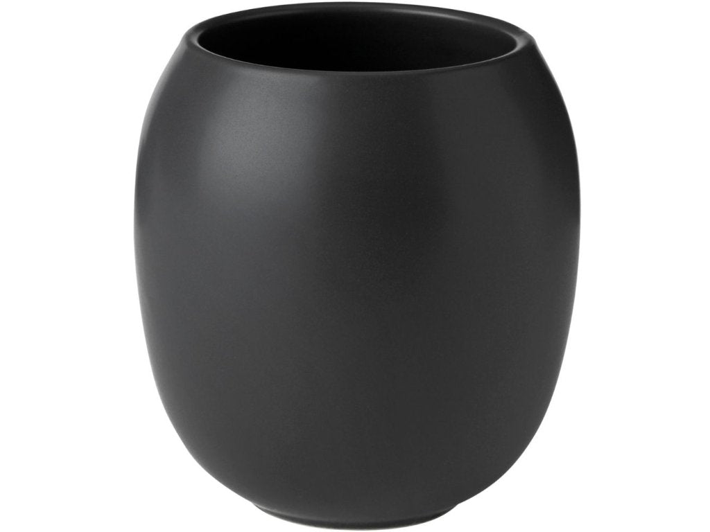 Stelton Tandborstmugg FJORD 10 cm, svart, stengods