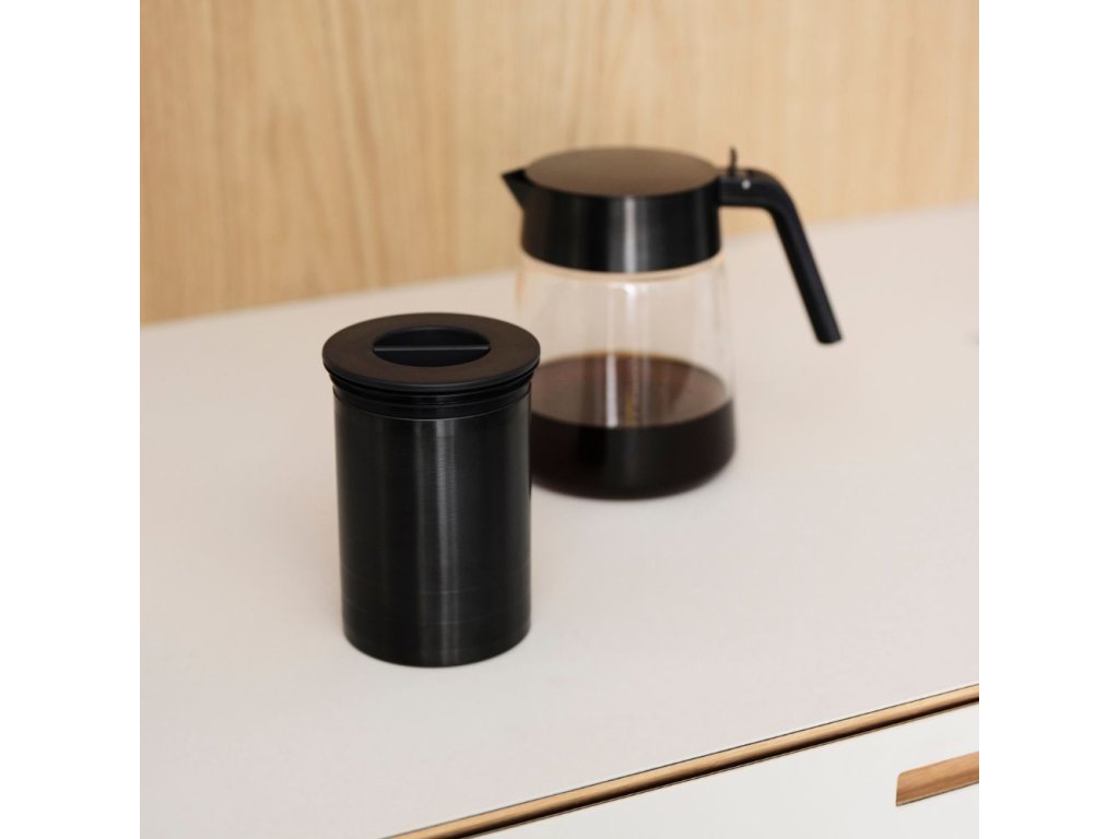 Stelton Serveringskanna NOHR 1,2 l, svart, glas