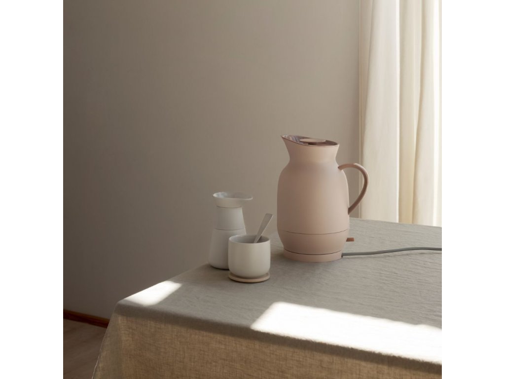 Stelton Vattenkokare AMPHORA 1,2 l, mjuk persika