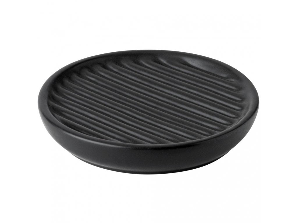Stelton Tvålkopp FJORD 11 cm, svart, stengods