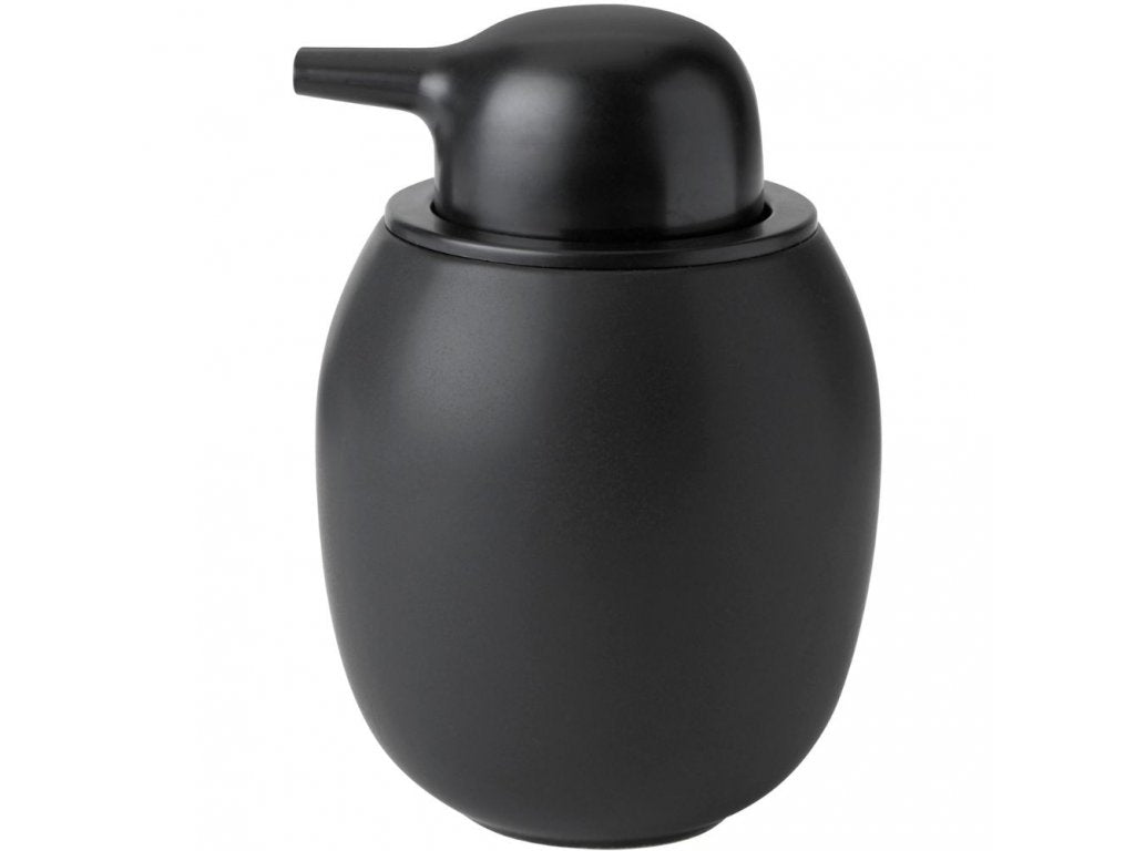 Stelton Tvålpump FJORD 300 ml, svart, stengods