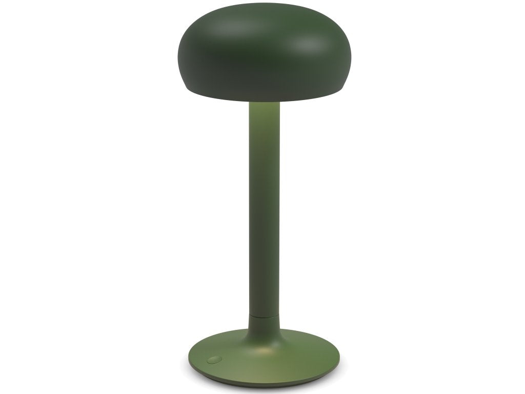 Eva Solo Bärbar bordslampa EMENDO 29 cm, LED, smaragdgrön