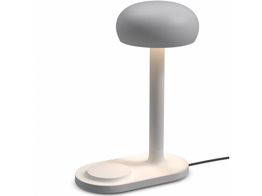 Eva Solo Bordslampa EMENDO 29 cm, med trådlös Qi-laddare, moln