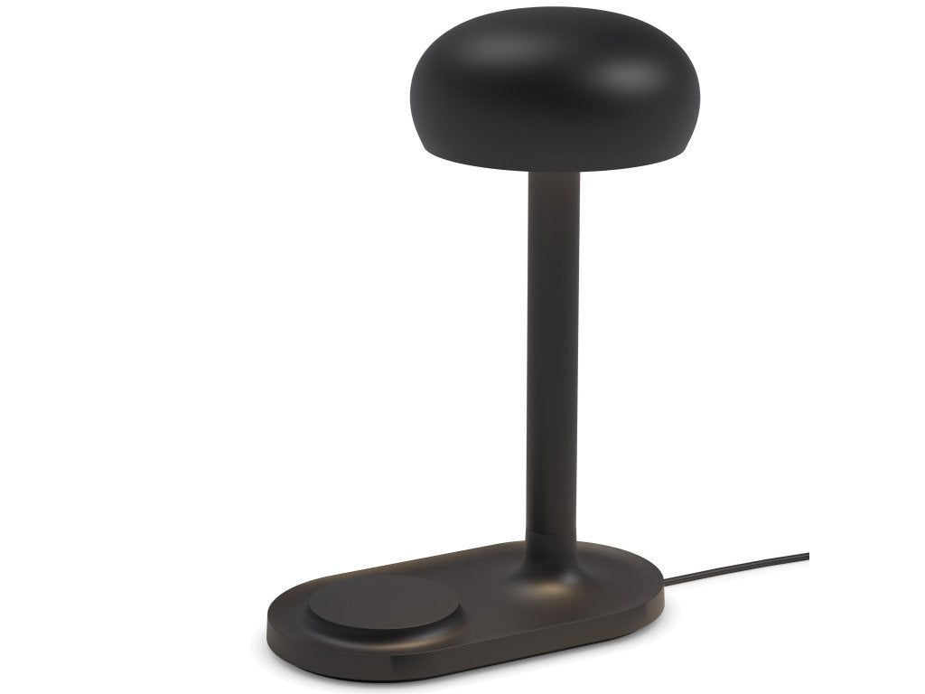 Eva Solo Bordslampa EMENDO 29 cm, med trådlös Qi-laddare, svart