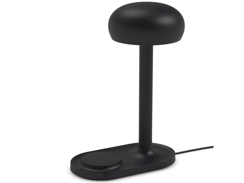 Eva Solo Bordslampa EMENDO 29 cm, med trådlös Qi-laddare, svart
