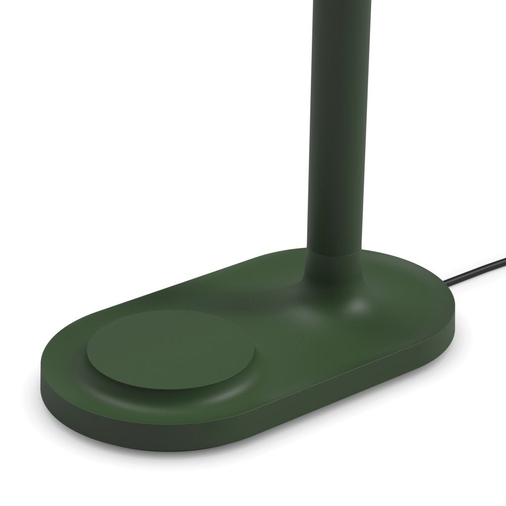 Eva Solo Bordslampa EMENDO 29 cm, med trådlös Qi-laddare, smaragdgrön Eva Solo