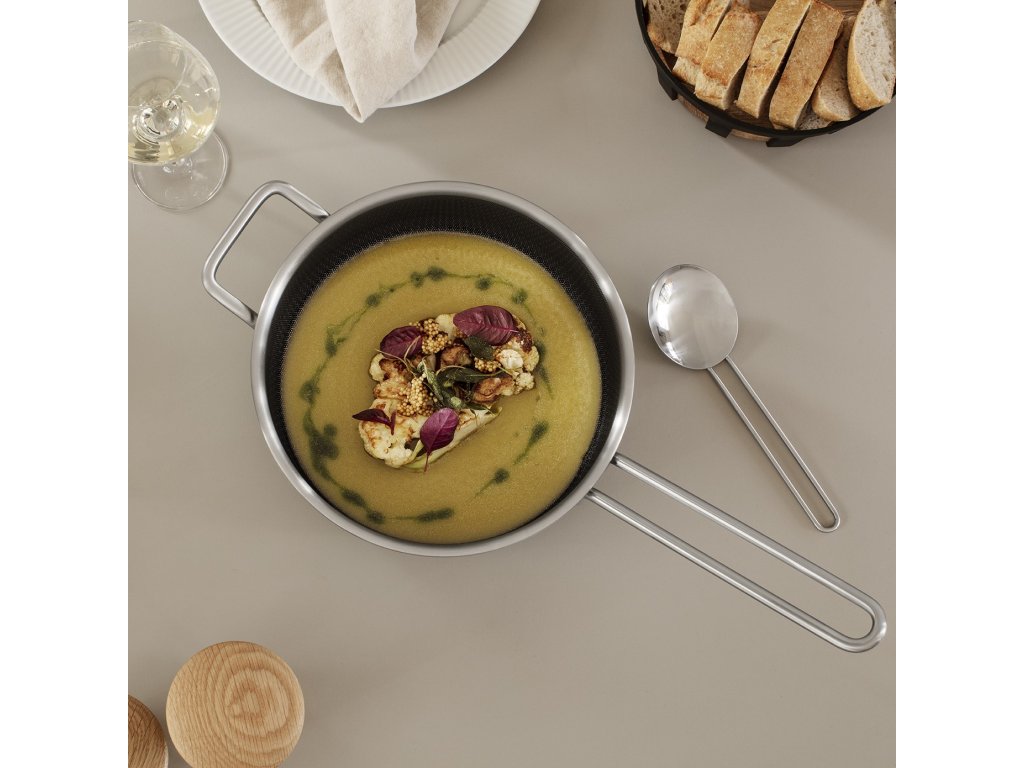 Eva Solo Stekpanna MULTI MOSAIC 24 cm, silver, rostfritt stål