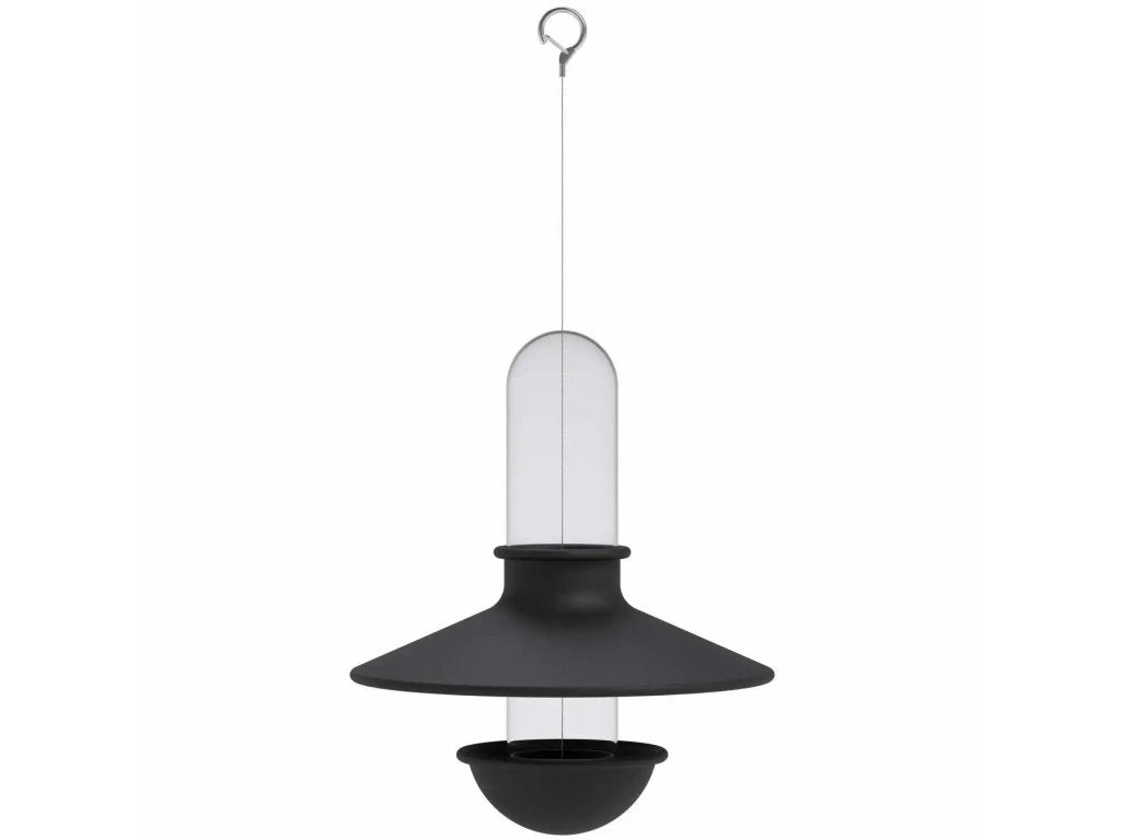 Eva Solo Fågelmatare DE LUXE 25 cm, svart, rostfritt stål