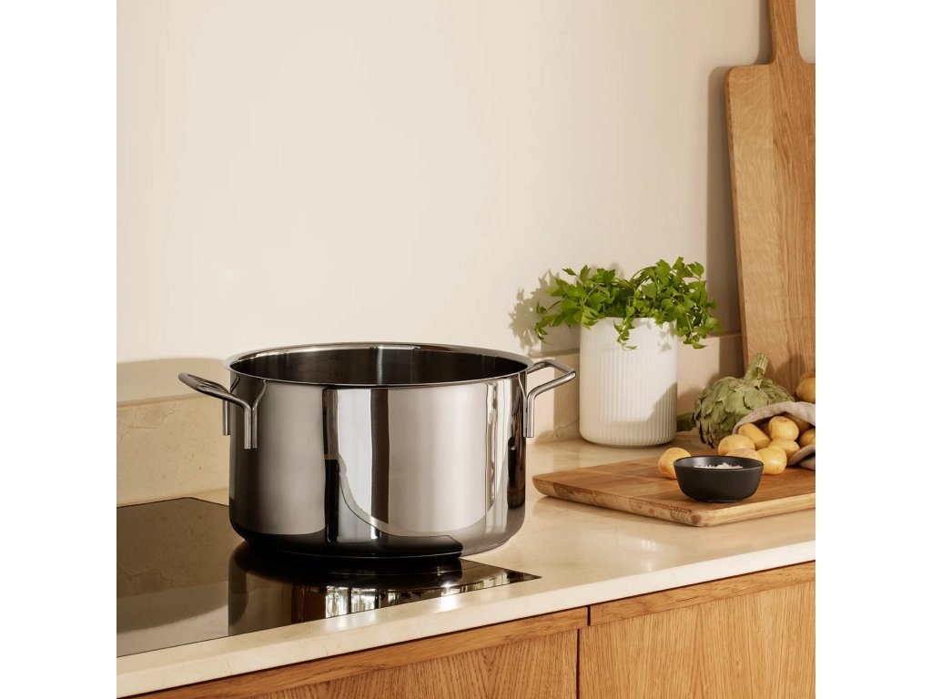 Eva Solo Gryta 28 cm, 9 l, silver, rostfritt stål