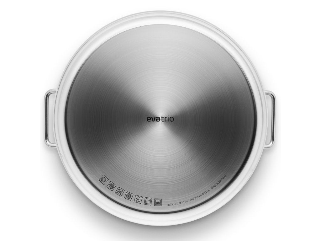 Eva Solo Gryta 28 cm, 9 l, silver, rostfritt stål