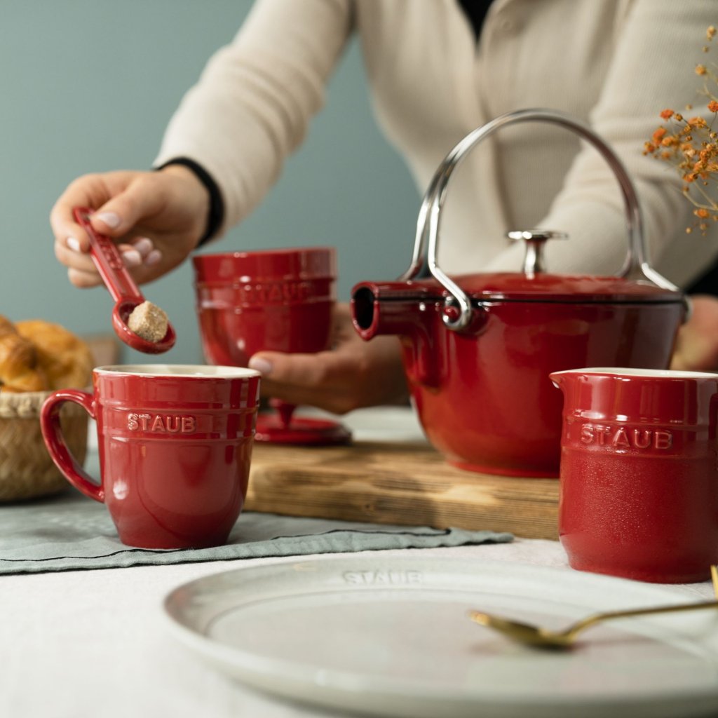 Staub Mugg 350 ml, röd, keramik
