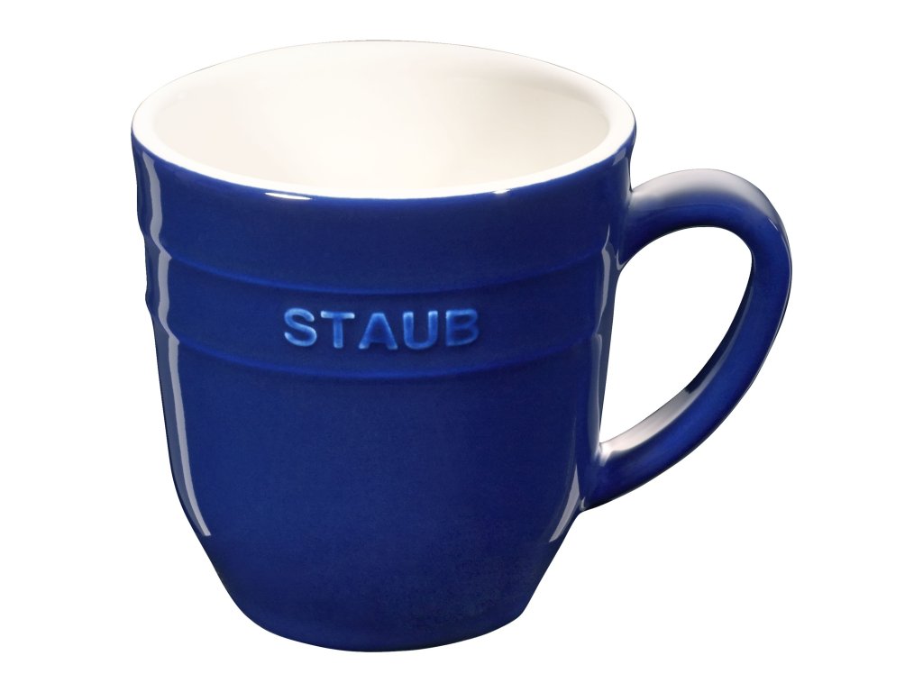 Staub Mugg 350 ml, blå, keramik