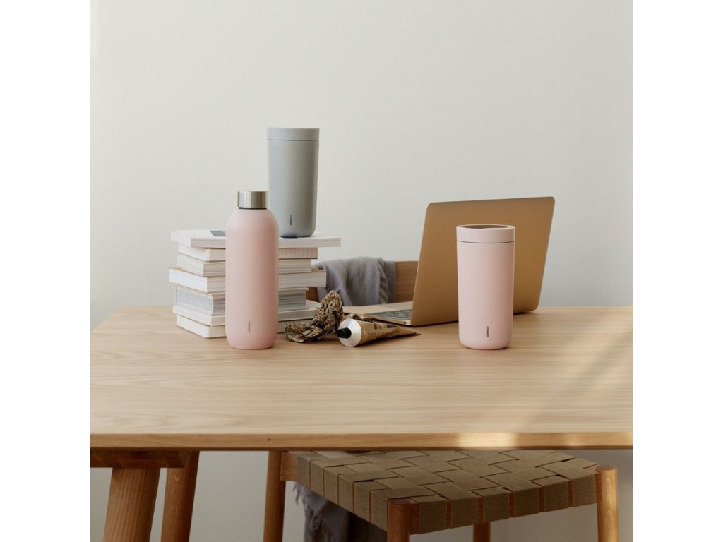 Stelton Resemugg TO GO CLICK 200 ml, mjuk ljusgrå