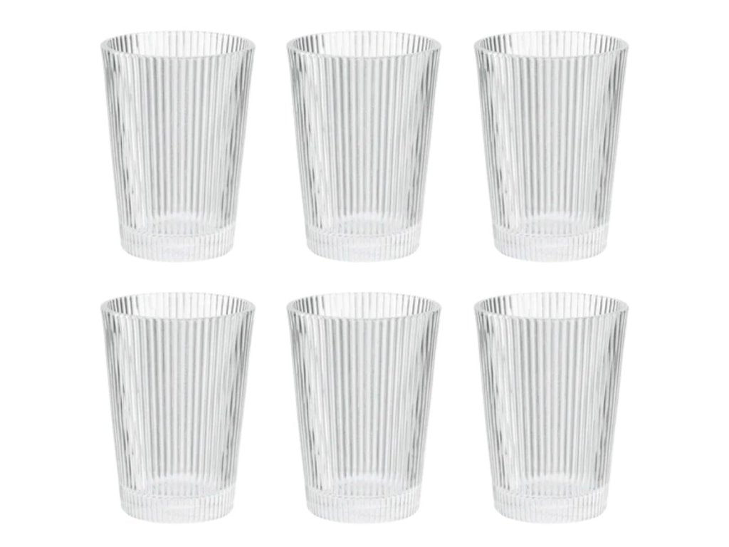 Stelton Vattenglas PILASTRO, set i 6 delar, 240 ml