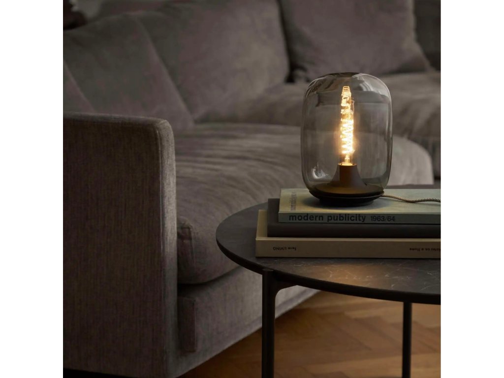 Eva Solo Skrivbordslampa ACORN 21 cm, LED, grå, plast