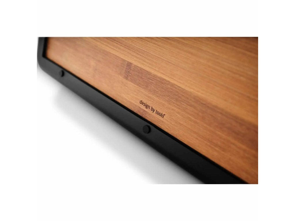 Eva Solo Serveringsbricka NORDIC KITCHEN 50 x 35 cm, svart, plast/bambu