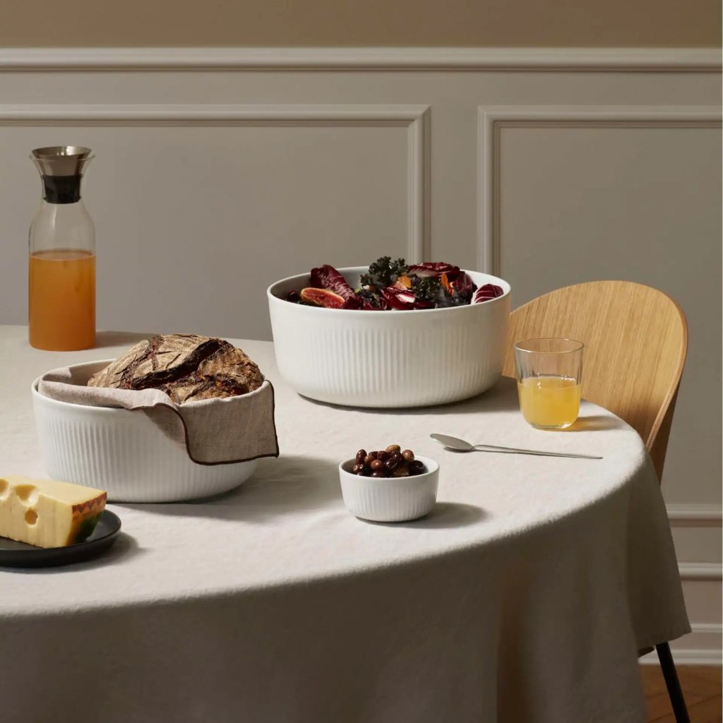 Eva Solo Serveringsskål LEGIO NOVA 6 l, vit, porslin