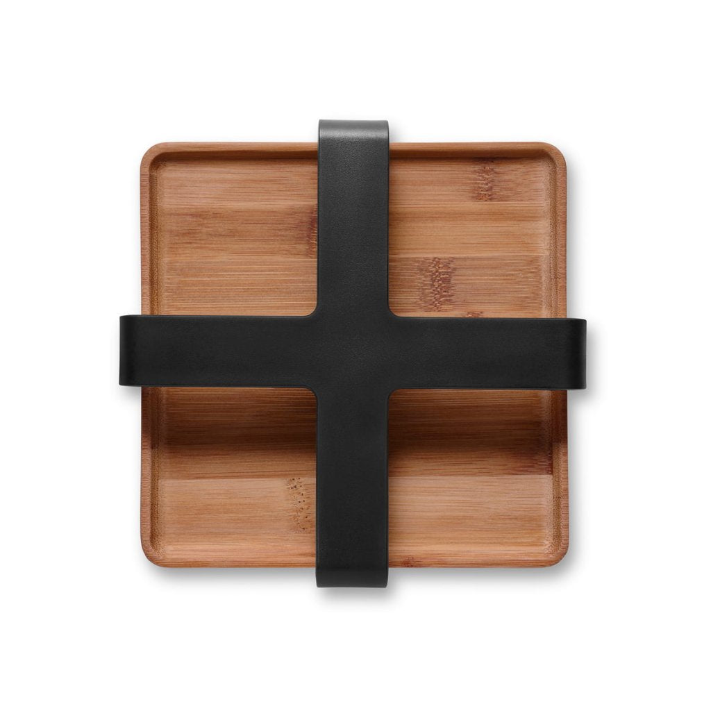 Eva Solo Servetthållare NORDIC KITCHEN 19 x 5 cm, svart, plast/bambu