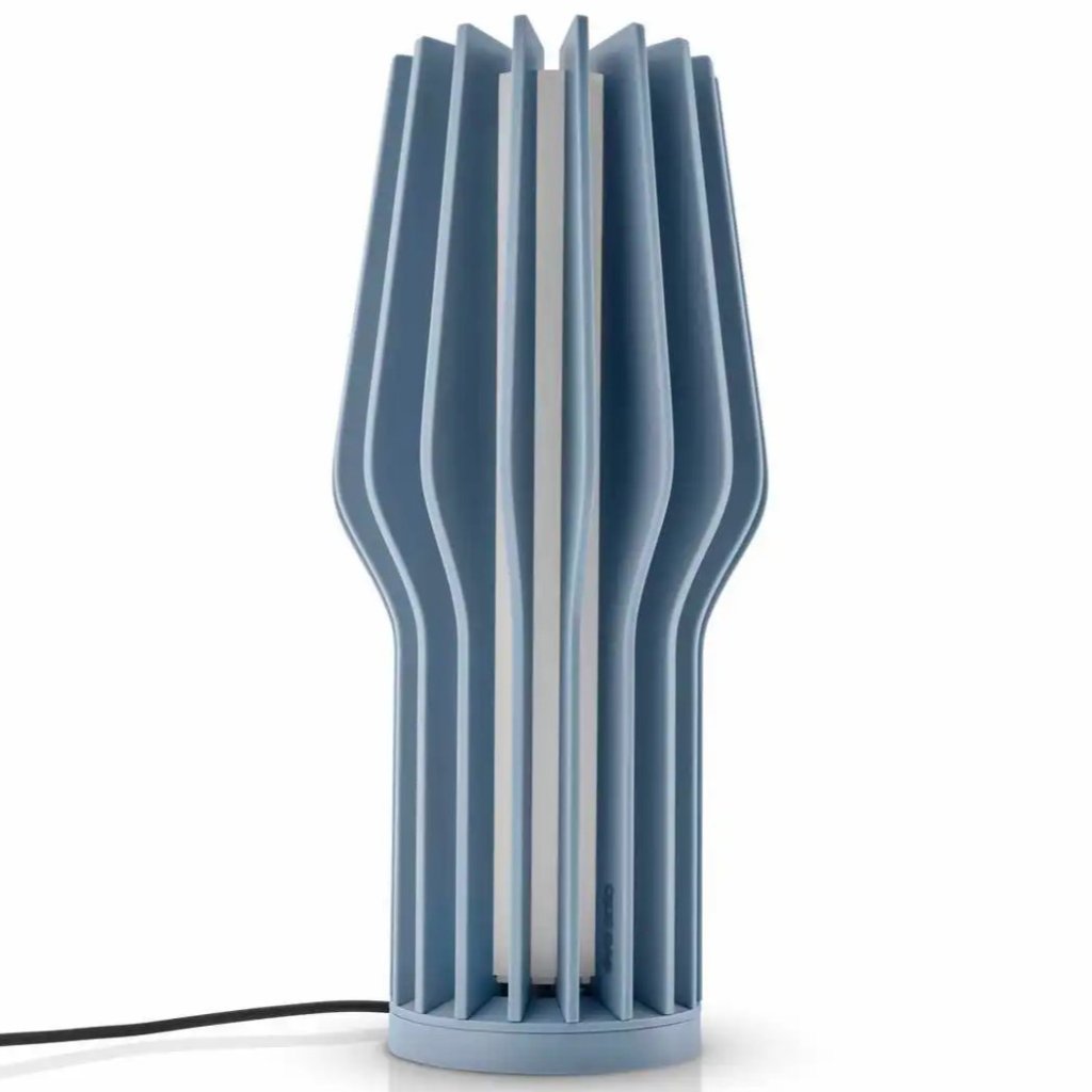 Eva Solo Bärbar bordslampa RADIANT 25 cm, LED, dammig blå, plast